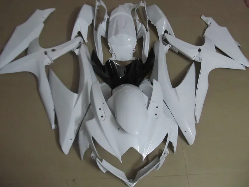 Набор обтекателей для Сузуки GSXR600 750 K8 08 09 GSXR 600 GSXR750 2008 2009 ABS холодный белый