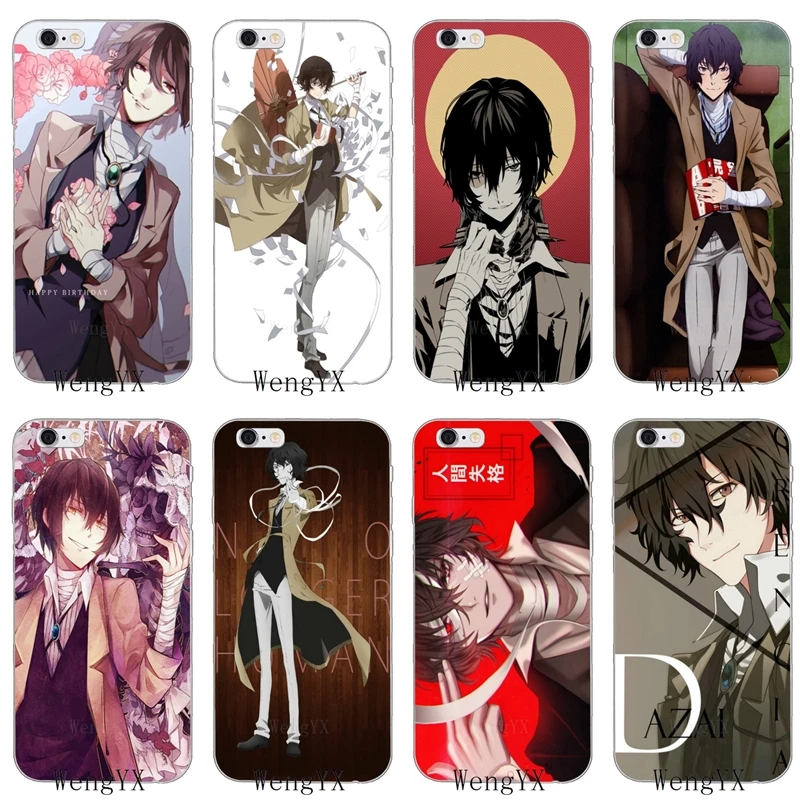 

bungou stray dogs Dazai Osamu Soft case For Huawei Honor 4c 5c 5x 6x V10 Y5 Y6 Y7 II Mate 7 8 9 10 P8 P9 P10 Lite plus 2017