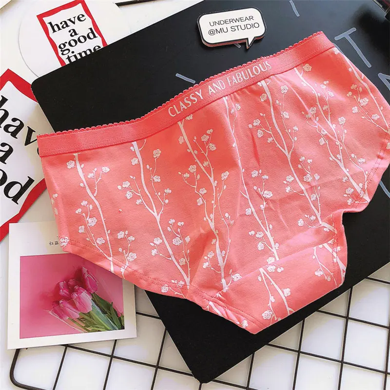 sexy panties women dog pattern cute underwear breathable briefs women cotton ladies intimates lingerie soft underpants 15 (18)