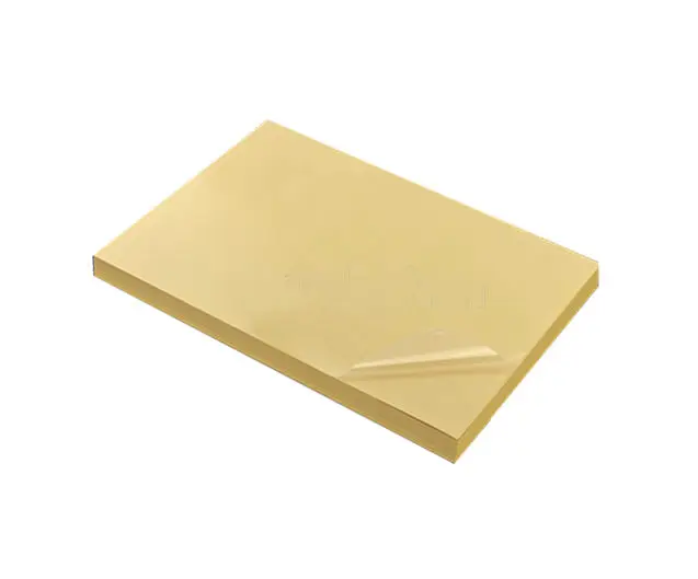 a4 transparent self adhesive vinyl film label clear