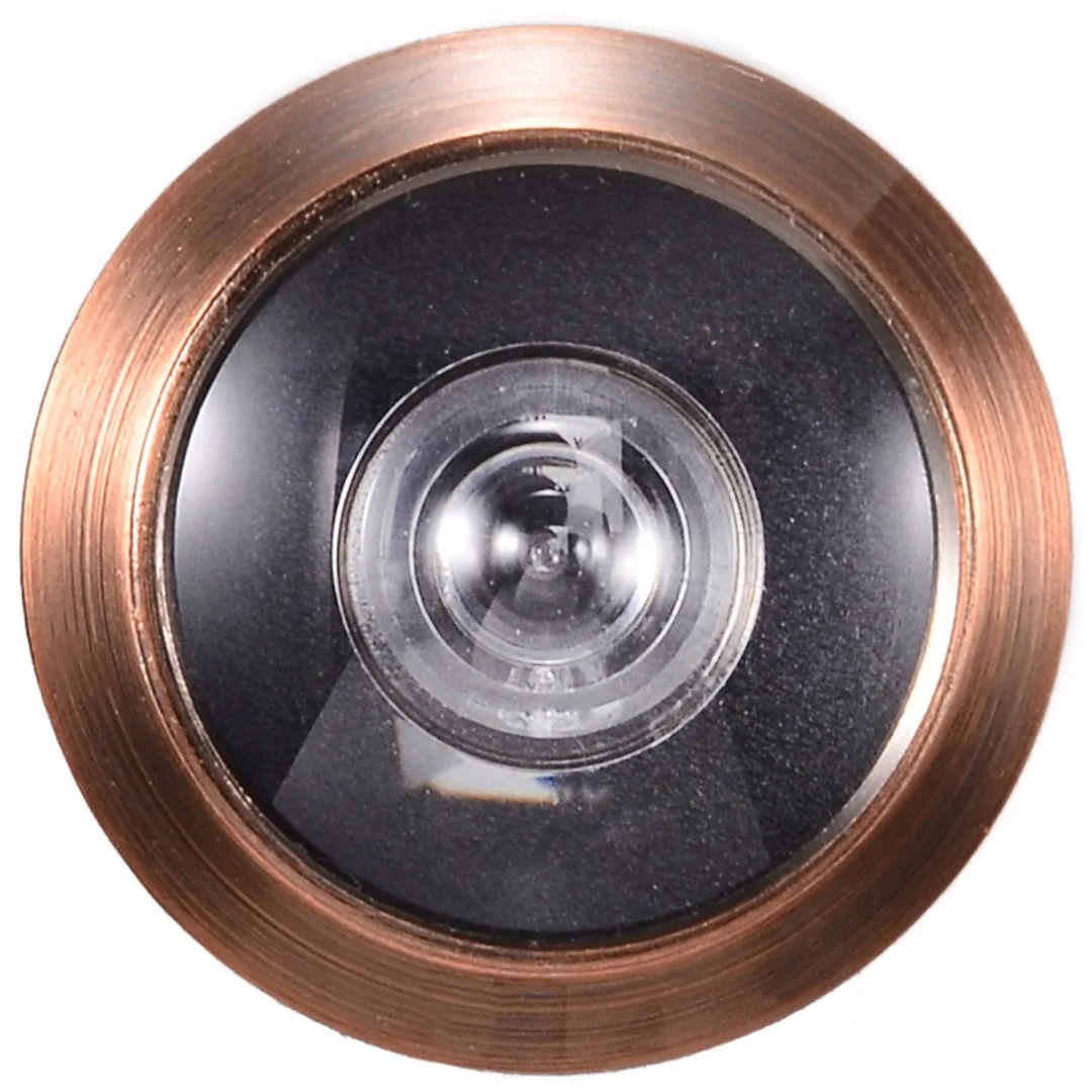 Universal Door Eye Viewer Hidden Pinhole 200 Degree Adjustable Glass Lens Peephole Security Door Hardware