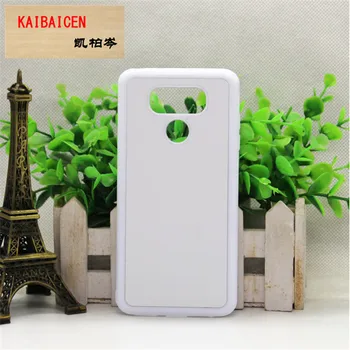 

DHL freeshiping For LG G6 G5 G3 Case TPU+PC soft 2D Sublimation Blank Heat transfer Phone Cover Case