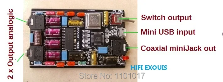HIFI EXQUIS YEK PCM2706 DAC TDA1305 decoder amp Notebook PC USB sound card headphone amplifier HIFI EXQUIS YEK PCM2706 DAC TDA1305 decoder amp Notebook PC USB sound card headphone amplifier