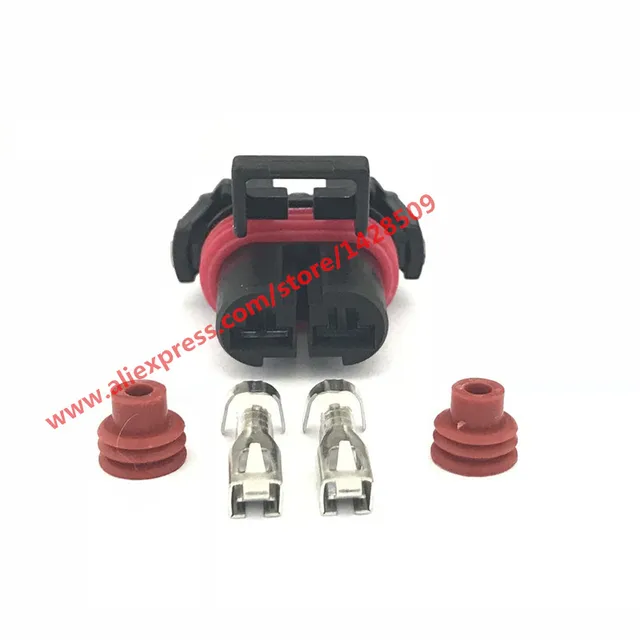 Buy 5 Sets 2 Pin Automotive Connector Waterproof Auto
