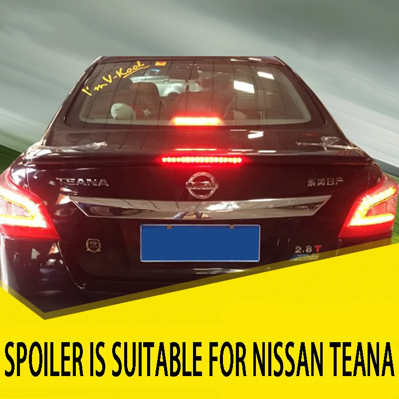 For Nissan TEANA Altima 2013 2017 LED Rear Wing Spoiler, Trunk Boot