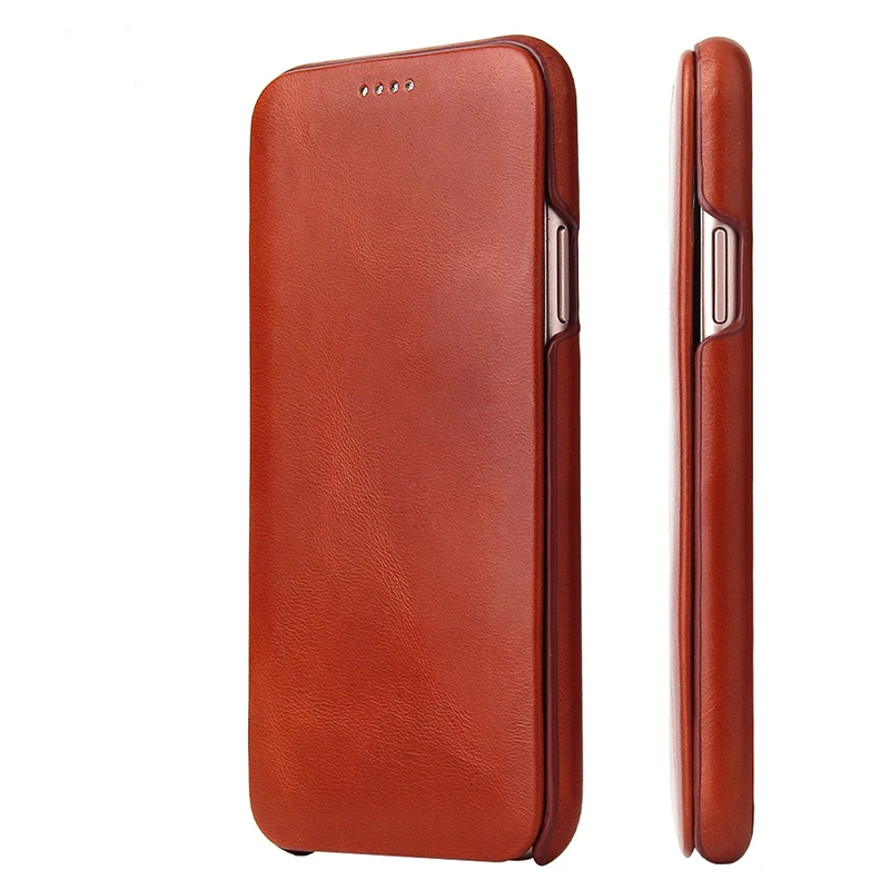 

Luxury Flip Leather case For Iphone 7plus 8plus Ultra Slim Shockproof Anti-fall funda cover For iphone X XSMAX XR 6S PLUS