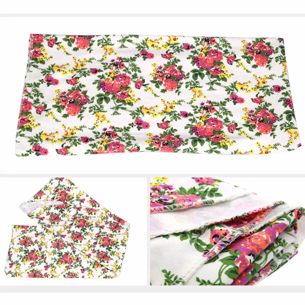 Newborn Receiving Blankets Cotton Warm Blanket Flower Headband Sets Photography Props Baby Swaddle Bedding Suit Baby Accessories (3)
