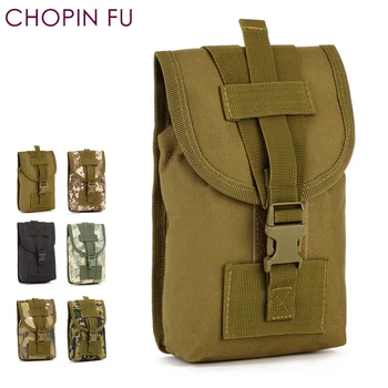 

7' size Molle Bag with Loop for Rucksack Belt waist bag for 7 inch tablet IPAD mini cell phone e-reader tool kit Pouch A3146