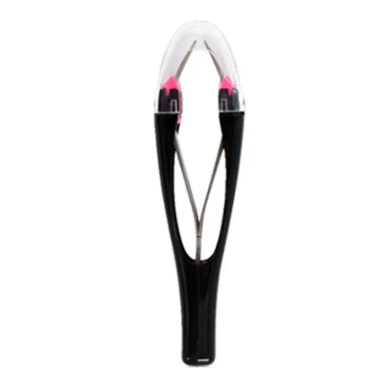 

Retractable Stainless Steel Eyelashes Extension Clips Non-Slip Plastic Handle Eyebrow Tweezers Multifunctional Tool With Cover