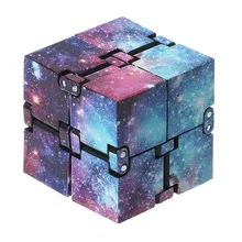 Fashion Board Game Toy Infinity Magic Cube Mini Fidget Toy Finger EDC Anxiety Stress Relief Blocks Adult Children Kids Funny Toy