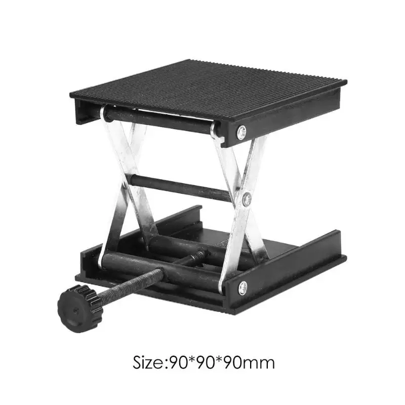 90*90 мм металлический алюминиевый подъемный стол, платформа для деревообработки, гравировки, лабораторный подъемный стенд, стойка для платформы, Рабочий стол