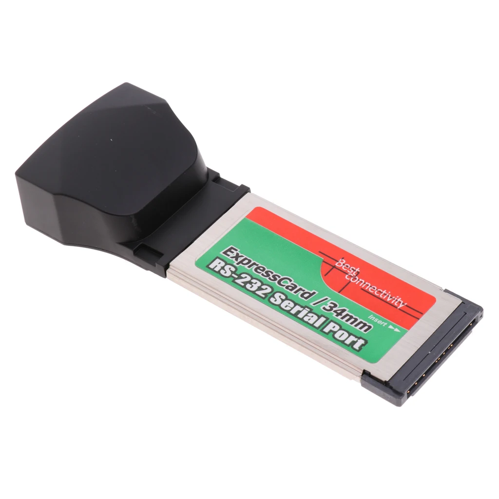 Dovewill Express Card 34mm to RS232 Serial Port Adapter ExpressCard For Laptop