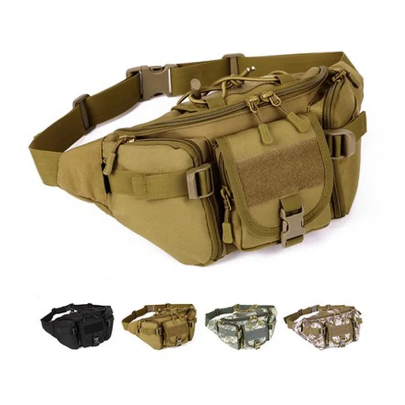 

Adisputent Waist Military Fashion Men Waterproof Women Belt Bum Bag Male Phone Wallet Pouch Bags