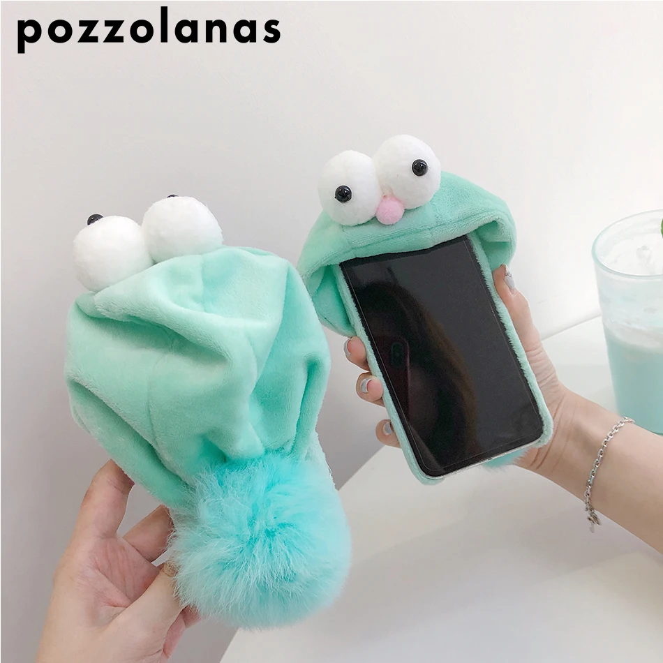 Pozzolanas чехол для телефона iPhone 7 8 X Plus XR XS MAX простой однотонный карамельный зеленый