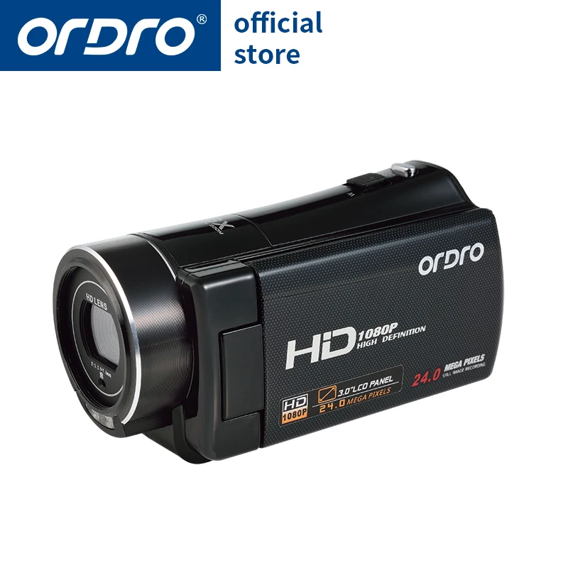 Ordro Digital Video Camera HDV V7 1080P 30fps FHD Camcorder with Remote