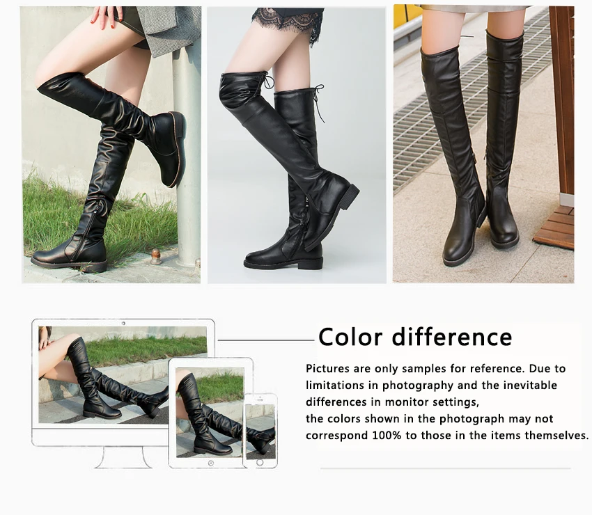 QUTAA/; женские сапоги до колена; женская обувь из натуральной кожи на высоком квадратном каблуке и молнии; женские мотоботы; размеры 34-43