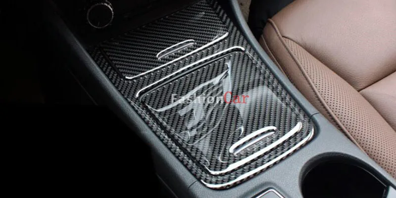 

For Benz CLA W177 2013 2014 2015 2016 Middle Console storage box trim / ashtray frame decoration 3pcs/set