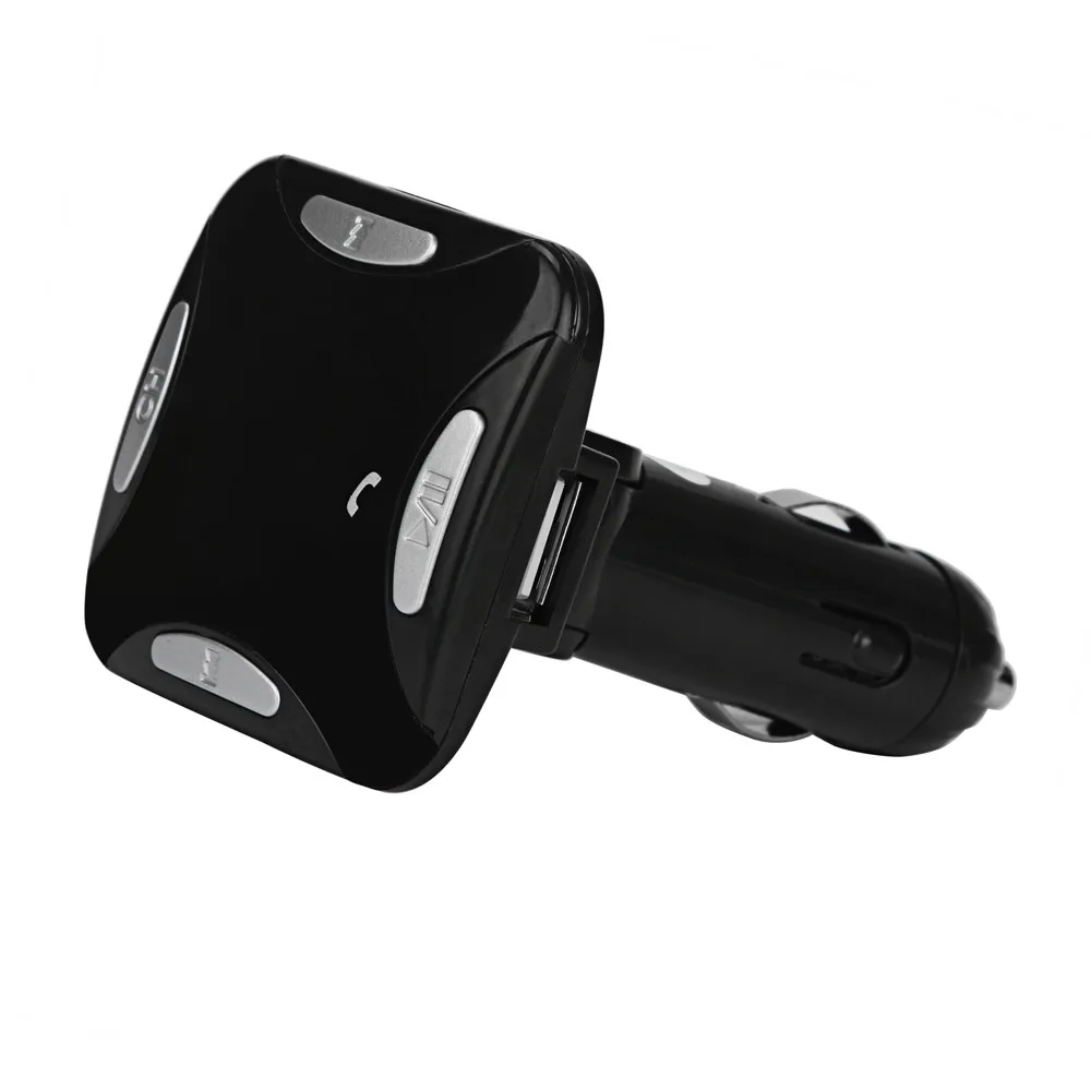 Автомобильный MP3-плеер 87,5 МГц-108,0 МГц черный Bluetooth lcd автомобильный комплект MP3-плеер fm-передатчик модулятор SD MMC USB APR03