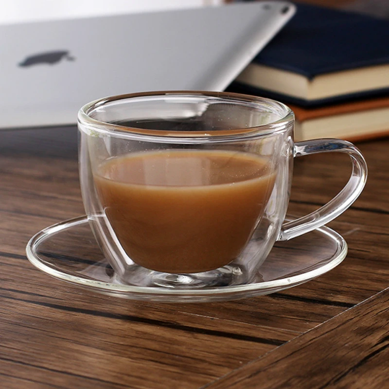 150ML Heat resistant glass  coffee  cup  French coffee  cup  