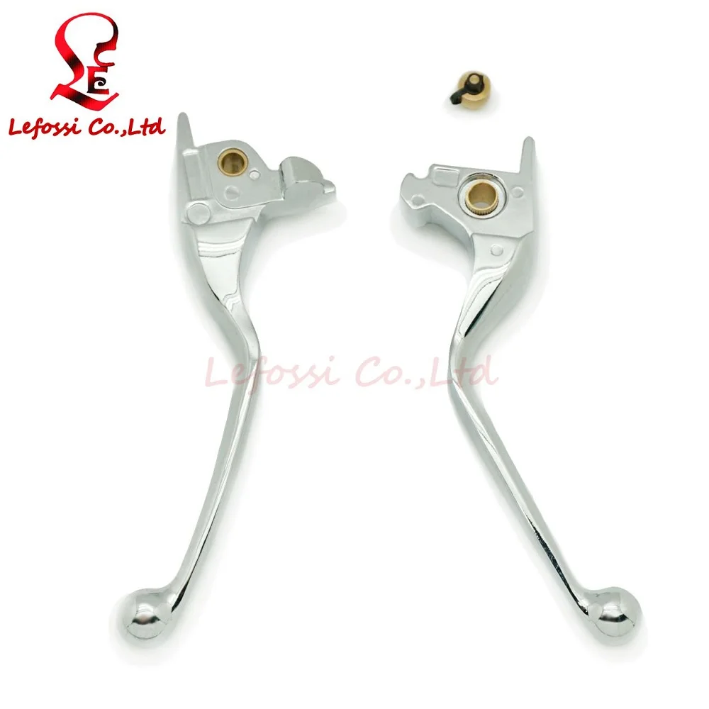 Polished Motorcycle Brake Clutch Lever Set Pair For Harley Touring CVO