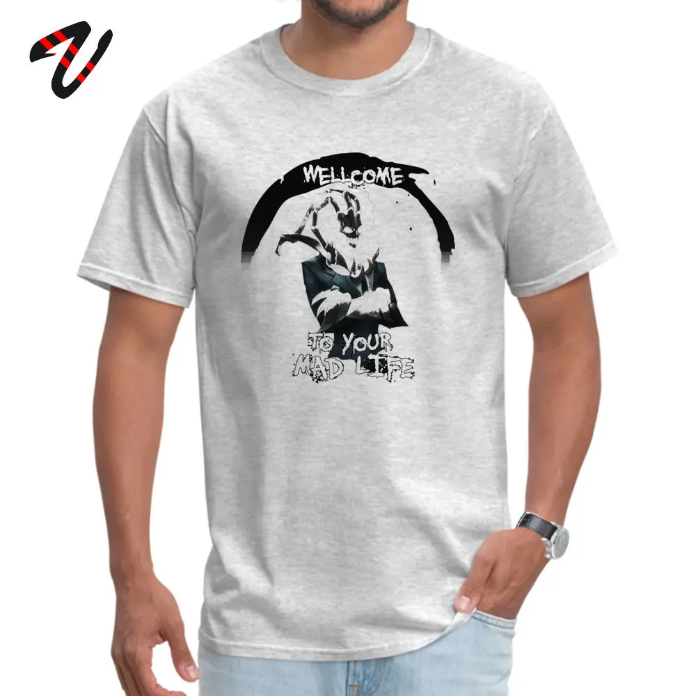 

Madlife Thresh Camisa Thanksgiving Day Youtube Round Neck Men Tops Shirts Party Tshirts Dominant Messi Sleeve T-Shirt