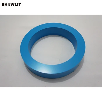 

Wall Mounted 3D Metal Letters Blue Painted With Screw