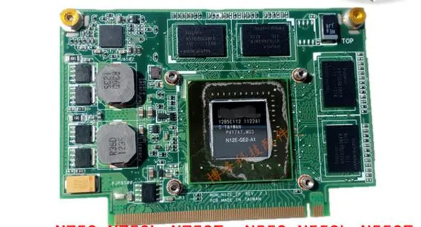 N55SF графическая карта 2 Гб для ноутбука ASUS N75S N55S N75SF N75SL N55SL GeForce GT555M N12E-GE2-A1 ноутбук