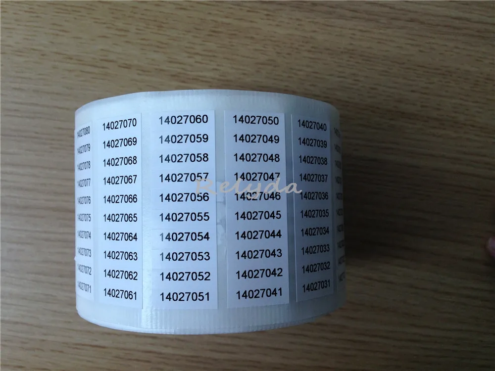 1000 шт. наклейки для штрих кодов с QR кодом|tag tag|tag freetag label |