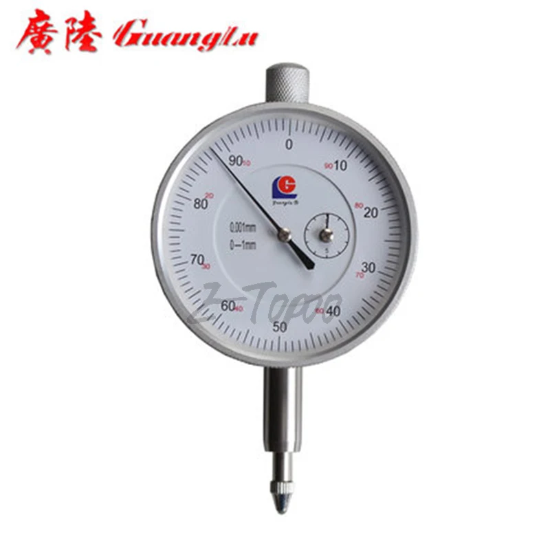 

GuangLu brand 0-1mmx0.001mm dial micron indicator 0.001mm 1MM dial gauge precision measuring gauge