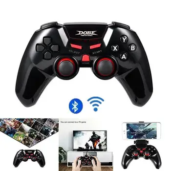 

BEESCLOVER TI-465 Wireless Bluetooth Game Controller Gamepad for Android iPhone Playstation Tablet PC with Removable Bracket d40