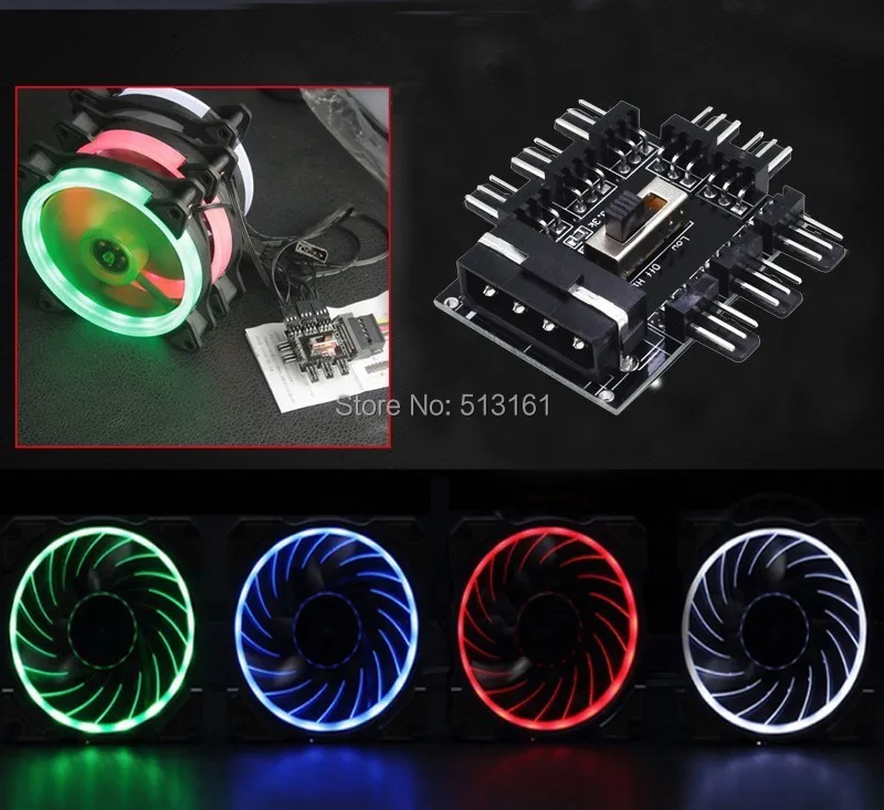 D TYPE FAN HUB 10
