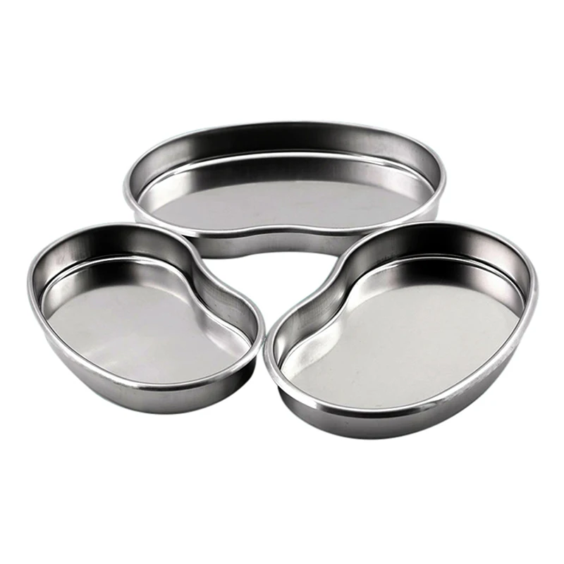 

Dental Stainless Steel Surgical Medical Dental Storage Tray Lab Instrument Tray Device For Clinic Lab Device Supplies zh1