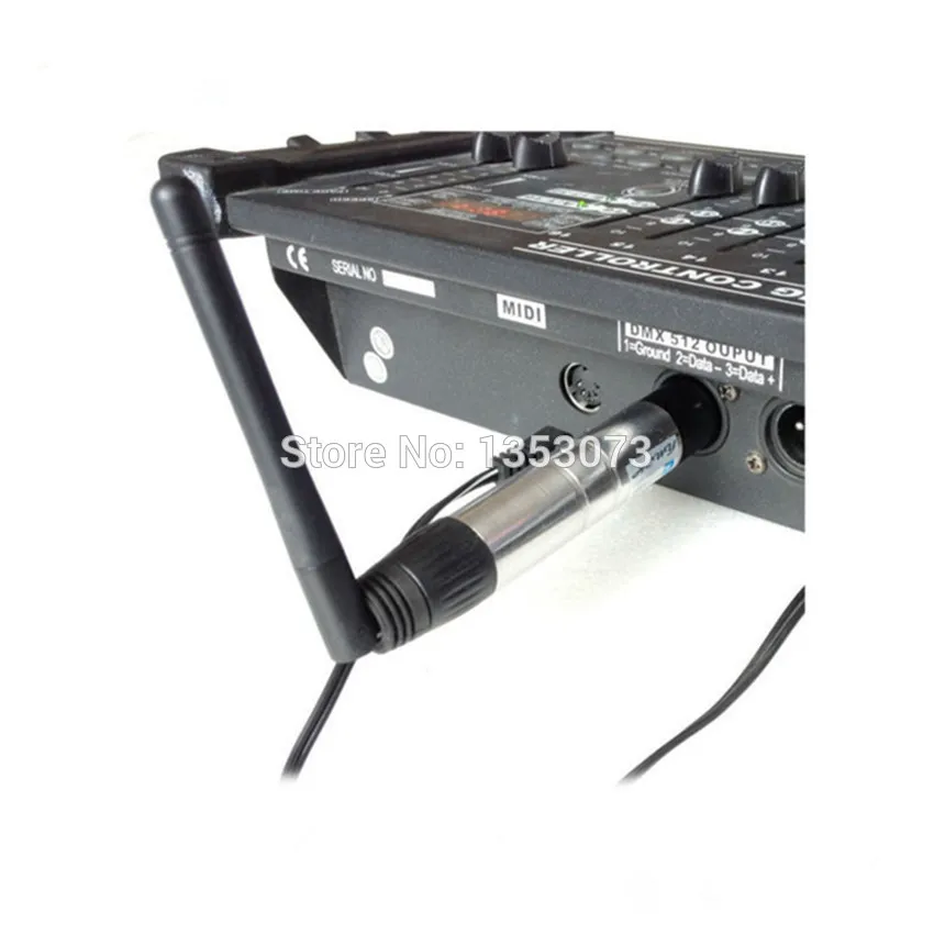 Wireless DMX512 Receiver and transmitter For DMX512 Stage Lights 1-1
