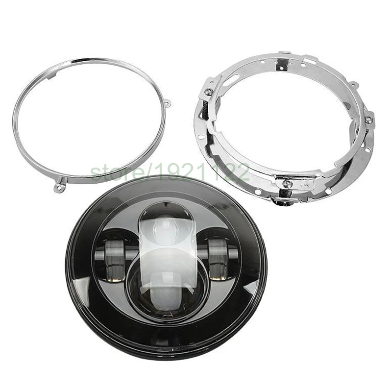 Accesorios заездов 7 дюймовый круглый мотоцикл светодиодные фары с "для Harley