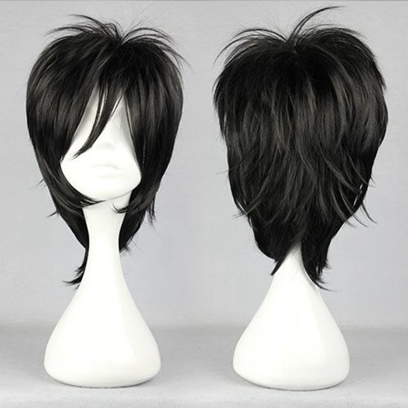 35cm Sexy Short Layered Hairstyles Pictures Short Pixie Haircuts Wigs Short Hairstyles For Round Faces Shiki Cosplay Anime Wigs Wig Hairstyles Hairstyles Pinkwig Animal Aliexpress