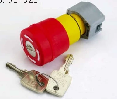 

[ZOB] Switzerland EAO 704.066.2 import key stop button switch 37mm ip65 protection key reset --2PCS/LOT