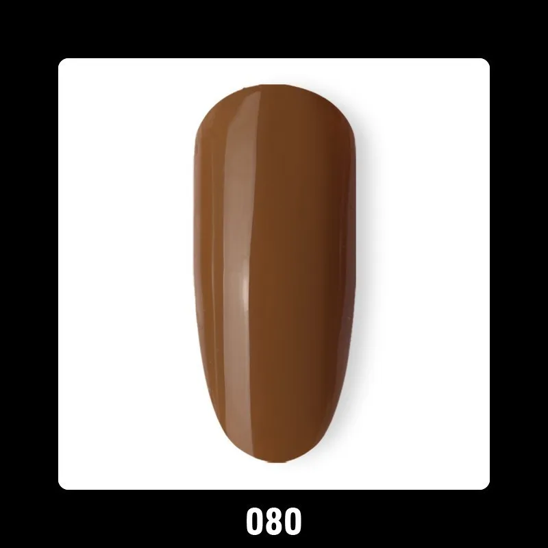 Beautilux 1 шт. коричневый шоколадный кофе цветной Гель-лак для ногтей замачиваемый УФ светодиодный Гель-лак для ногтей эмаль smalto гель polaco 10 мл - Цвет: 080