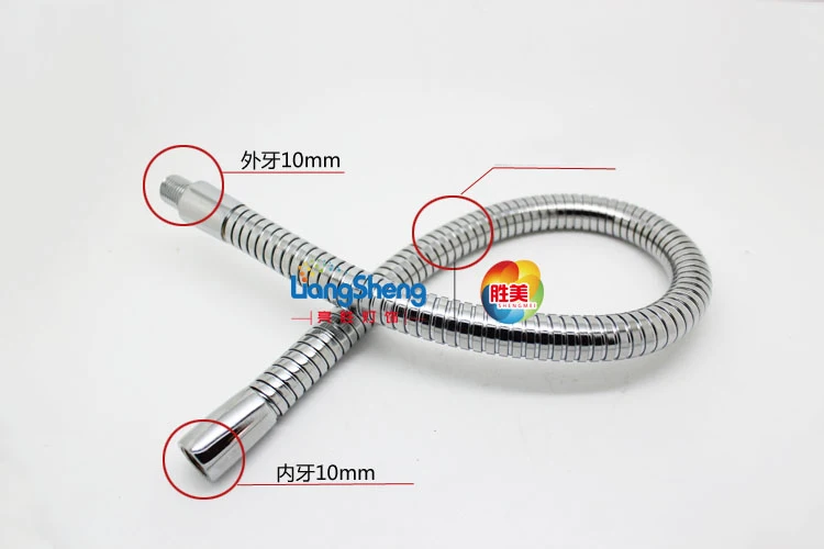 2 шт. диаметром 8 мм 10 мм length10 15 20 25 30 35, 40 см с двумя головками M10+ M10 светодиодный настольная лампа держатель металлический Сантехнический шланг Гибкая ножка лампы