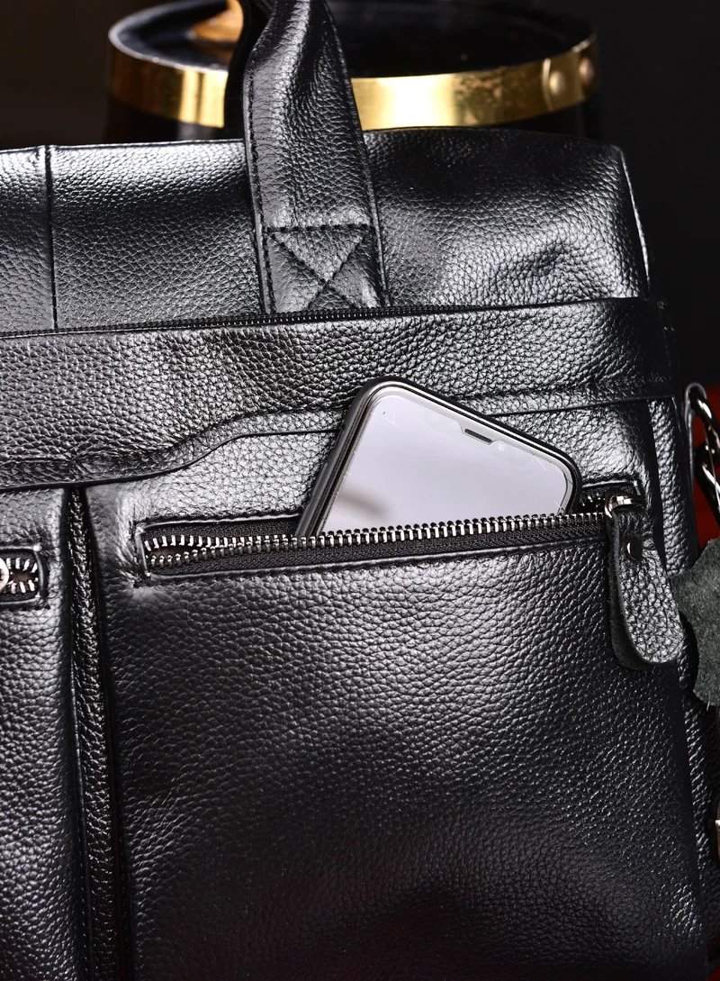 Новинка 2019 года натуральной воловьей кожи 100% пояса из натуральной для мужчин's портфели Модные мужские большой ёмкость бизнес сумка Мужской