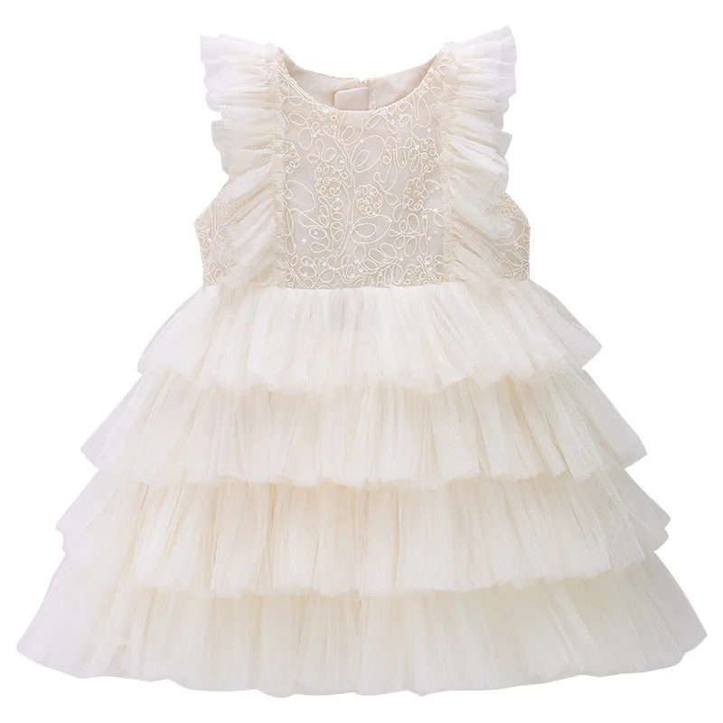Многослойные пышные Детские платья для девочек Vestido Infantil Festa платье-пачка
