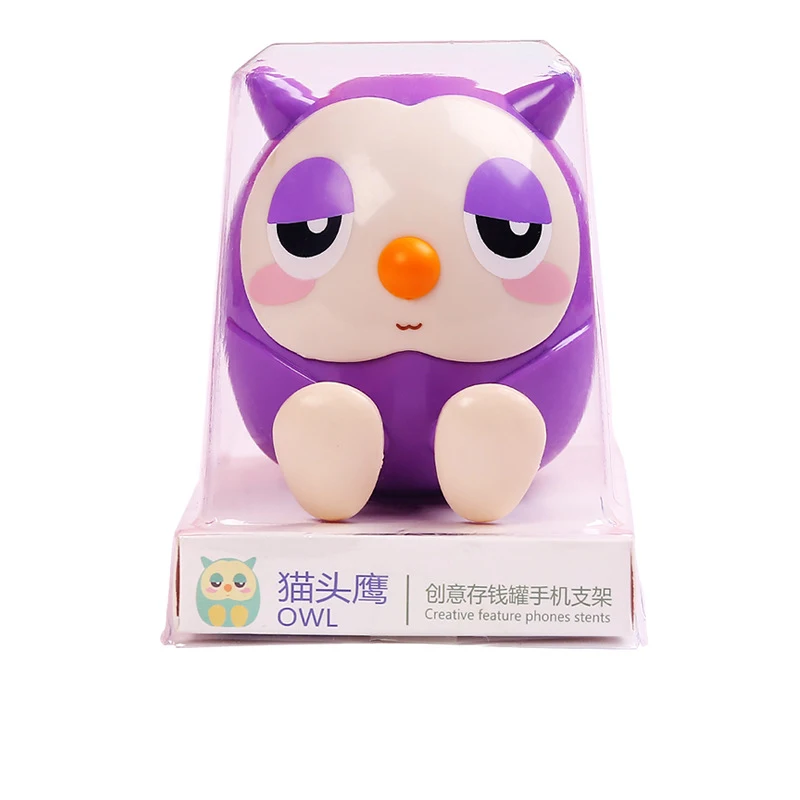 Phone Holder Cute owl Support  Mobile Phone Stand Tablets Desk holder high quality Smartphone mount (12)