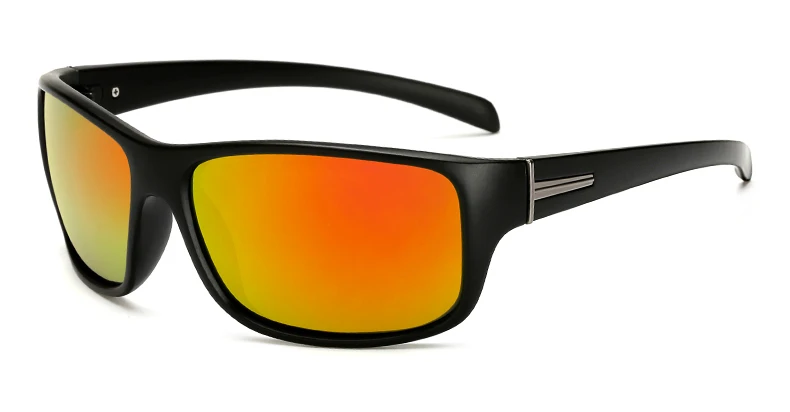 Унисекс, для ночного вождения, мужские поляризованные солнцезащитные очки, антибликовые, безопасные женские солнцезащитные очки с желтыми стеклами, ночное видение, длинный Хранитель - Цвет линз: Red Lens