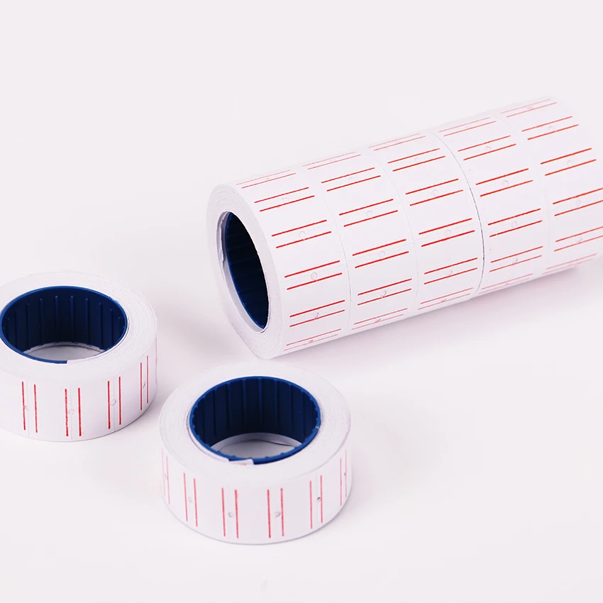 

1PC High Quality Rolls White Adhesive Price Labels Paper Stationery Stickers Tag Mark Sticker for School Office Supplies