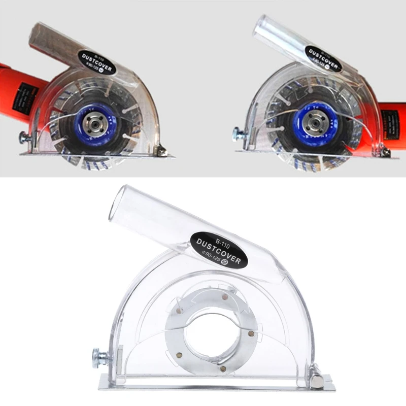 Clear Cutting Dust Shroud Grinding Cover For Angle Grinder 3 4 5 Saw Blades Dls HOmeful
