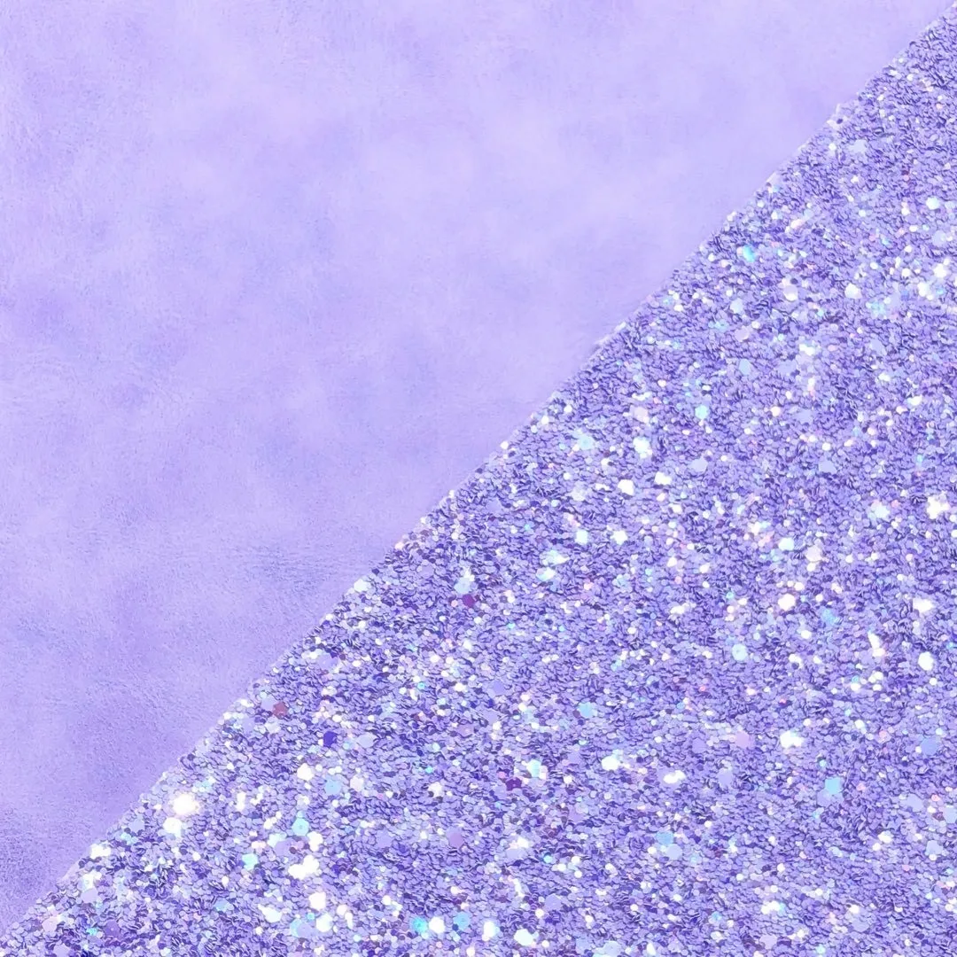 

1PCS A4 SIZE 21X29cm Purple Chunky Glitter Synthetic Leather Fabric Pu leather Fabric For Bow DIY handbags shoes C13A