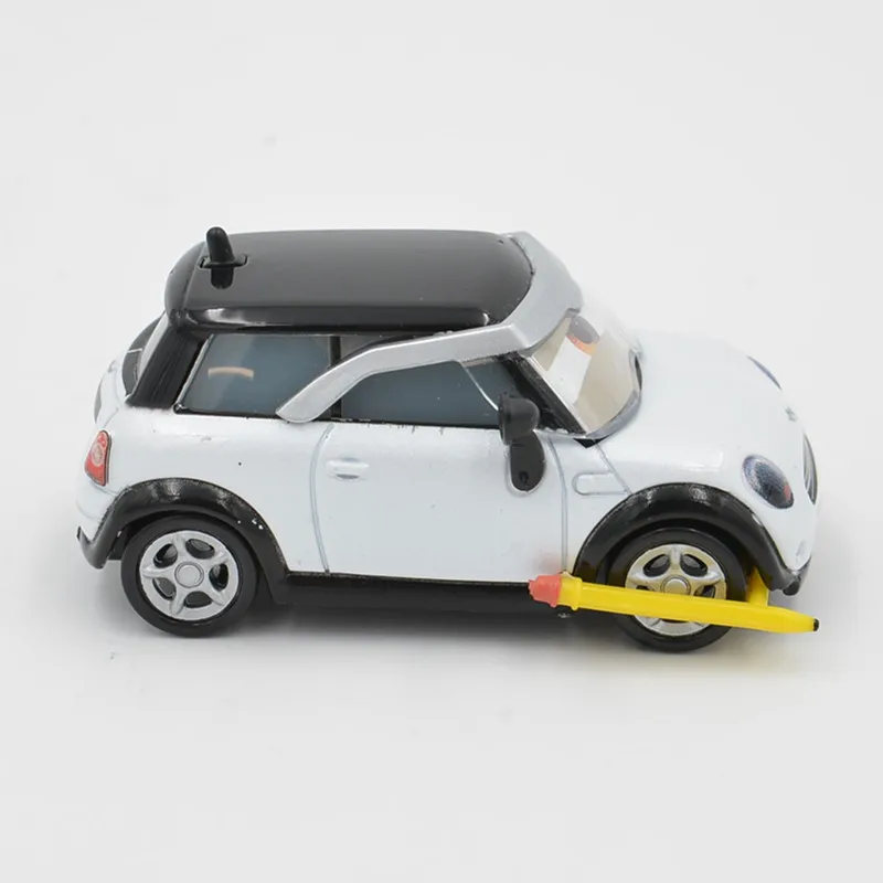Disney Pixar Cars Lightning Mcqueen Cute Mini Cooper 1:55 литье под давлением металлический сплав модель