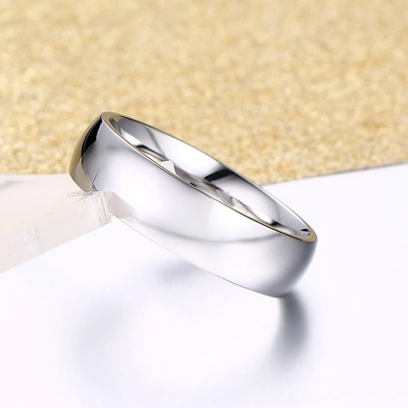 

10pcs Wholesale Smooth Ring Stainless Steel Blue Gold Silver Provide Mix Size