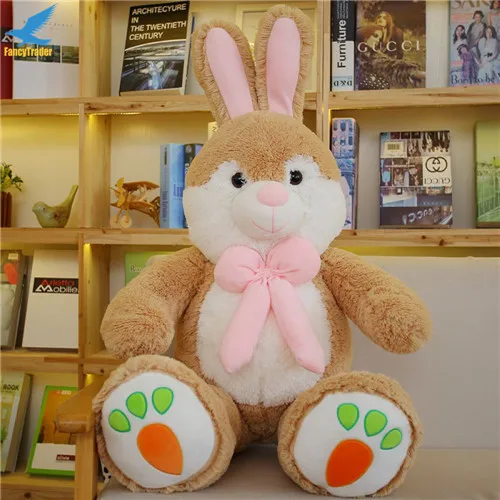 Fancytrader 59`` Giant Stuffed Bunny Plush Toys Soft Large Animals Rabbit Doll 150cm JUMBO Great Gift 3 Sizes FT16436 (5)