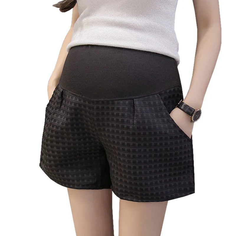 Wide Leg Maternity Shorts Abdominal Capris For Pregnant Women Clothes