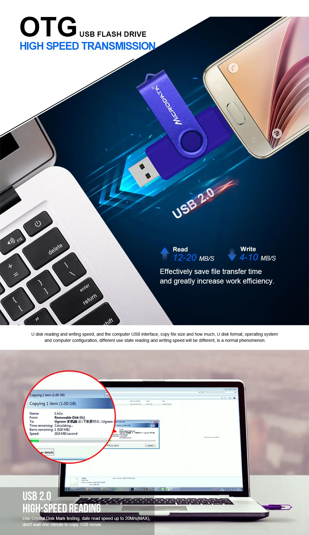 Лучшая OTG USB флеш-накопитель cle usb 2,0 Флешка 64 Гб otg Флешка смартфон Флешка 4 ГБ/8 ГБ/16 ГБ/32 ГБ/128 ГБ запоминающие устройства